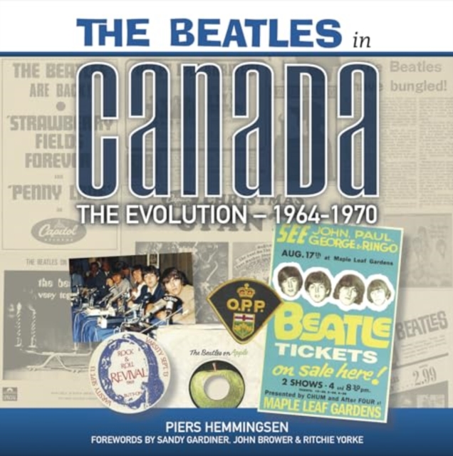 Coperta cărții 'Beatles in Canada - Piers Hemmingsen'