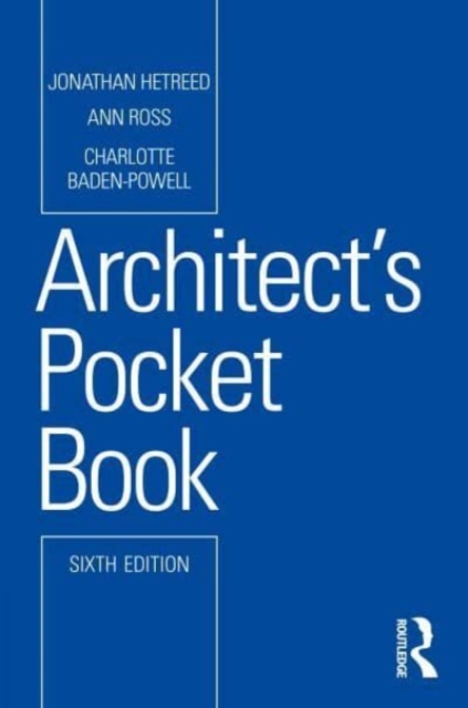 Architect's Pocket Book - Jonathan (hetreed Ross Architects Hetreed