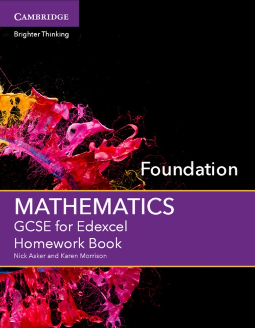 GCSE Mathematics for Edexcel Foundation Homework Book - Nick|morrison Asker