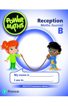 Coperta cărții 'Power Maths Reception Journal B - 2021 edition -'