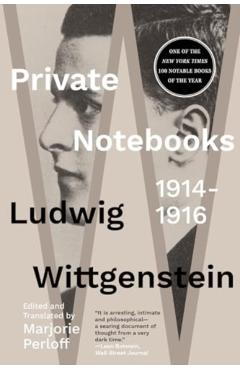 Coperta cărții 'Private Notebooks - Ludwig Wittgenstein'