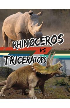 Poza produsului Rhinoceros vs Triceratops - Charles C. Hofer