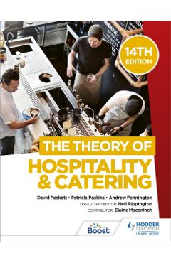 Coperta cărții 'Theory of Hospitality and Catering, 14th Edition - Professor David|paskins Foskett'