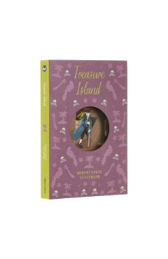 Coperta cărții 'Treasure Island - Robert Louis Stevenson'