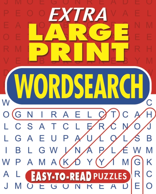 Extra Large Print Wordsearch - Eric Saunders