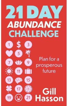 Coperta cărții '21 Day Abundance Challenge - Gill Hasson'