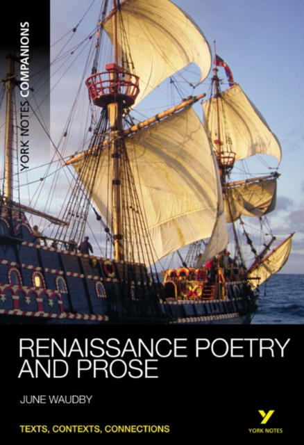 Coperta cărții 'York Notes Companions: Renaissance Poetry and Prose - June Waudby'