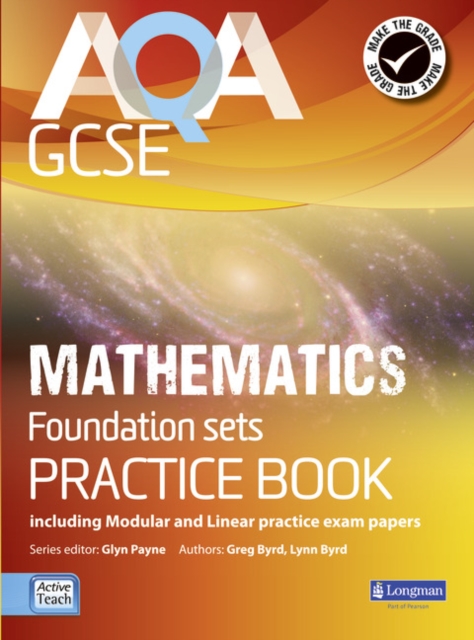 Coperta cărții 'AQA GCSE Mathematics for Foundation sets Practice Book - Glyn|burns Payne'