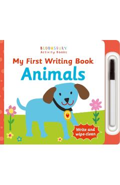 Coperta cărții 'My First Writing Book Animals -'