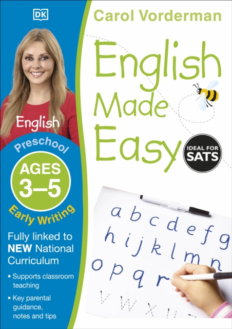 English Made Easy Early Writing Ages 3-5 Preschool - Carol Vorderman