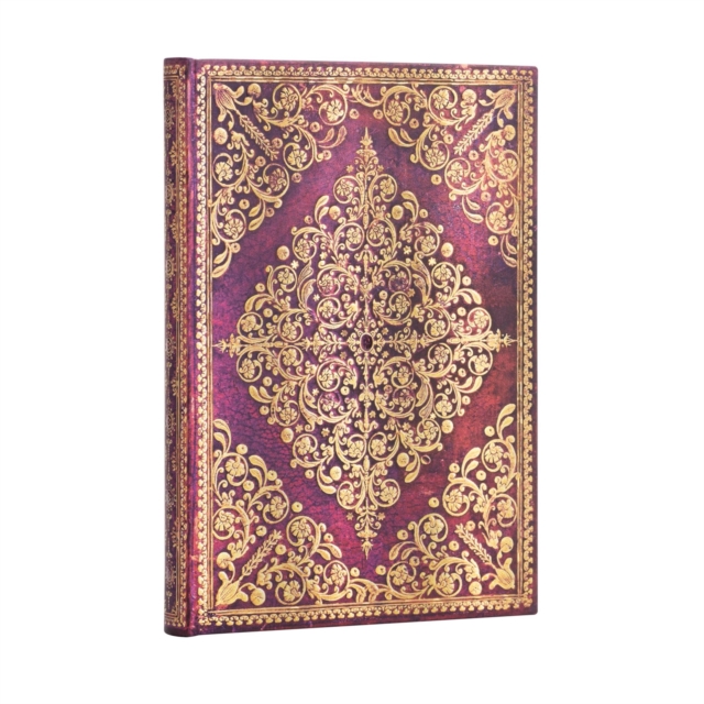Viola (Diamond Rosette) Midi Lined Hardcover Journal - 