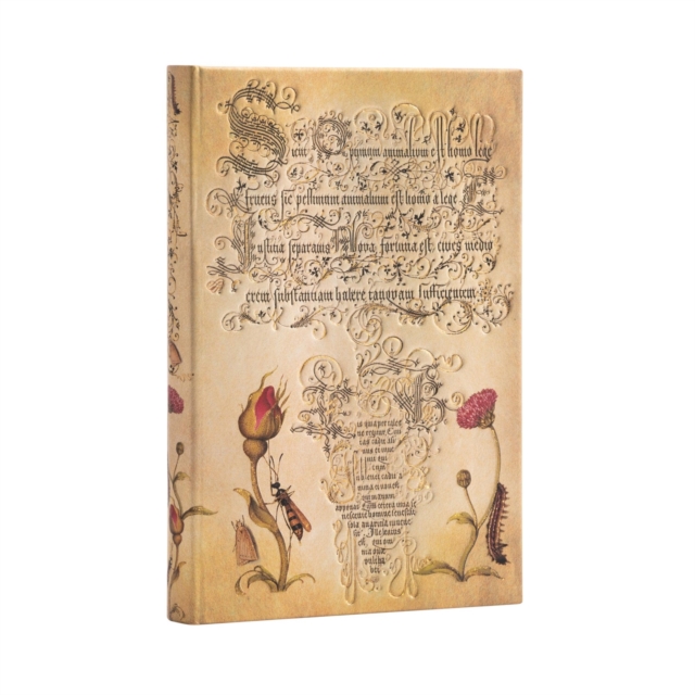 Flemish Rose (Mira Botanica) Mini Lined Hardcover Journal - 