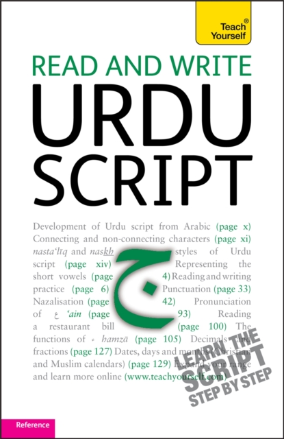 Read and write Urdu script: Teach yourself - Richard Delacy