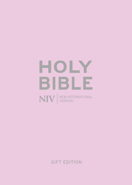 NIV Pocket Pastel Pink Soft-tone Bible - New International Version