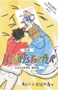 Coperta cărții 'Official Heartstopper Colouring Book - Alice Oseman'