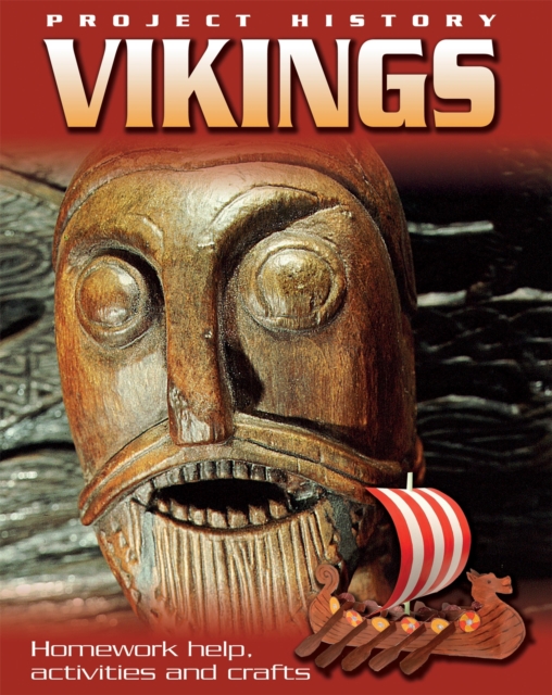 Coperta cărții 'Project History: The Vikings - Sally Hewitt'