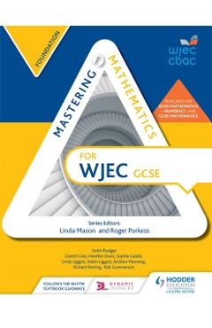 Coperta cărții 'Mastering Mathematics for WJEC GCSE: Foundation - Gareth|davis Cole'