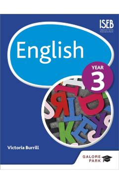 Coperta cărții 'English Year 3 - Victoria Burrill'