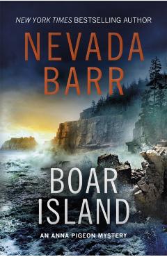 Coperta cărții 'Boar Island (Anna Pigeon Mysteries, Book 19) - Nevada Barr'