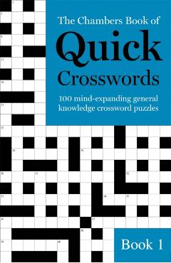 Coperta cărții 'The Chambers Book of Quick Crosswords, Book 1 -'