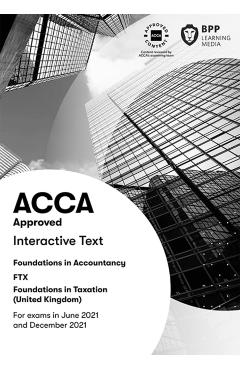 Coperta cărții 'FIA Foundations in Taxation FTX FA2020 -'