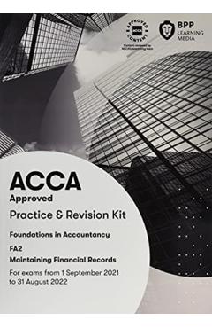 Coperta cărții 'FIA Maintaining Financial Records FA2 -'