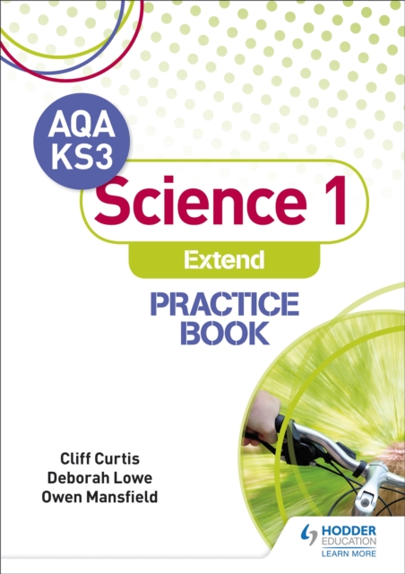 Coperta cărții 'AQA Key Stage 3 Science 1 'Extend' Practice Book - Cliff|lowe Curtis'
