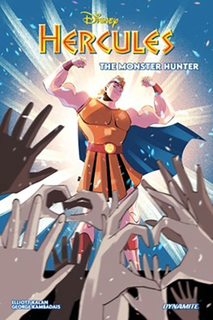 Coperta cărții 'Hercules, Volume 1: The Monster Hunter - Paizo|kalan Staff'