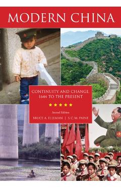 Coperta cărții 'Modern China - Bruce A. Elleman'