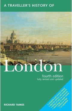 Coperta cărții 'Traveller's History of London - Richard Tames'