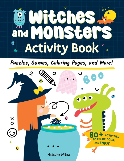 Witches and Monsters Activity Book - Madeline Willow