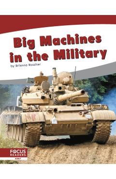 Coperta cărții 'Big Machines in the Military - Brienna Rossiter'