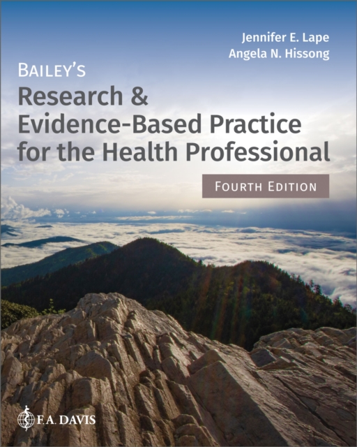 Bailey's Research & Evidence-Based Practice for the Health Professional - Jennifer E Lape