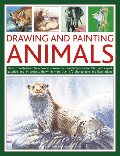 Coperta cărții 'Drawing and Painting Animals - Jonathan Truss'
