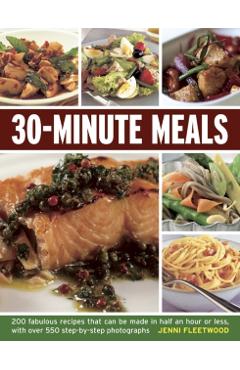 Coperta cărții '30-minute Meals - Jenni Fleetwood'