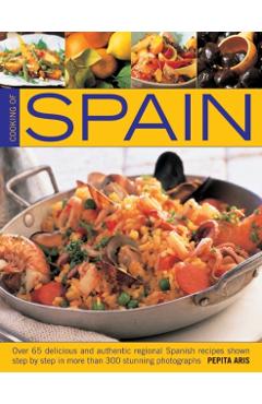 Coperta cărții 'Cooking of Spain - Pepita Aris'