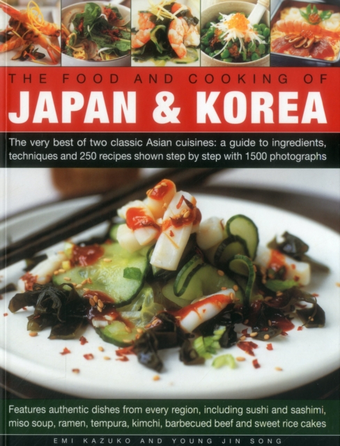 Coperta cărții 'Food and Cooking of Japan & Korea -'