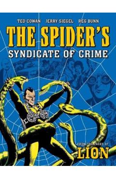 Coperta cărții 'Spider's Syndicate of Crime - E. George|bunn Cowan'