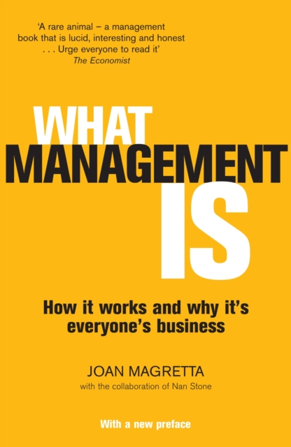 What Management Is - Professor Joan Magretta