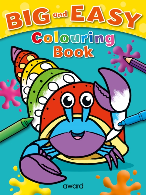 Big & Easy Colouring Books: Crab - 