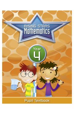 Coperta cărții 'Rising Stars Mathematics Year 4 Textbook - Caroline|davis Clissold'