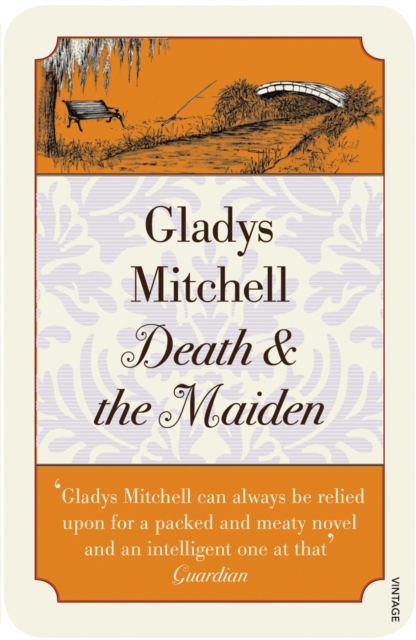 Coperta cărții 'Death and the Maiden - Gladys Mitchell'