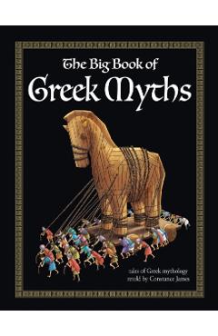 Coperta cărții 'Big Book of Greek Myths -'