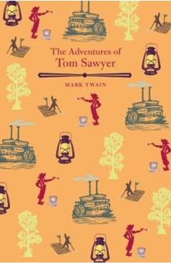 Coperta cărții 'Adventures of Tom Sawyer - Mark Twain'