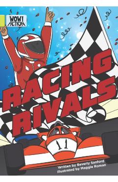Coperta cărții 'Racing Rivals - Beverly Sanford'