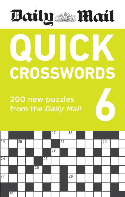 Daily Mail Quick Crosswords Volume 6 - 