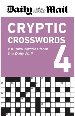 Coperta cărții 'Daily Mail Cryptic Crosswords Volume 4 -'