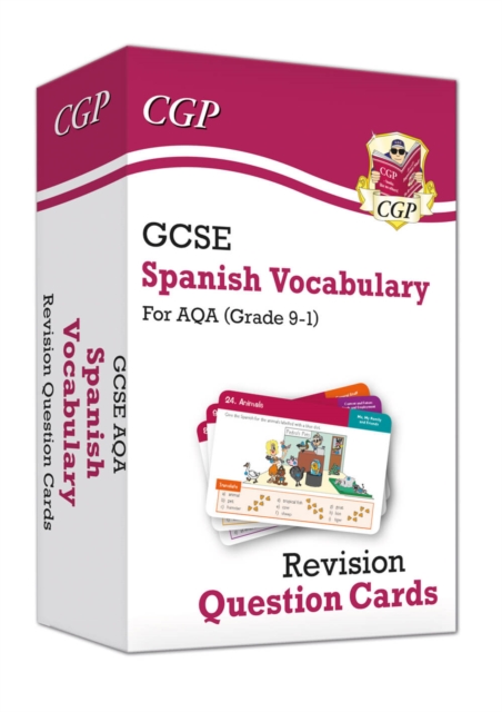 GCSE AQA Spanish: Vocabulary Revision Question Cards (For exams in 2025) - 