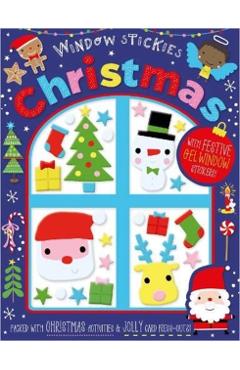 Coperta cărții 'Window Stickies Christmas -'