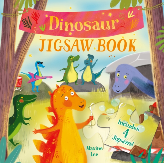 Dinosaur Jigsaw Book - Lisa Regan